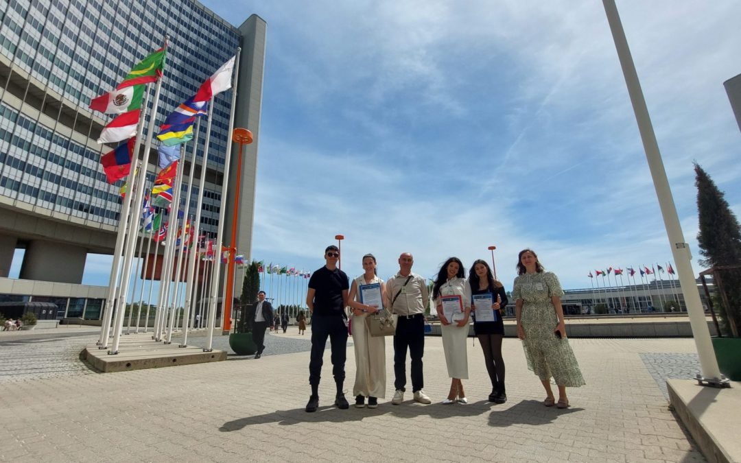 The Little Zograff Foundation at the United Nations in Vienna for World Press Freedom Day